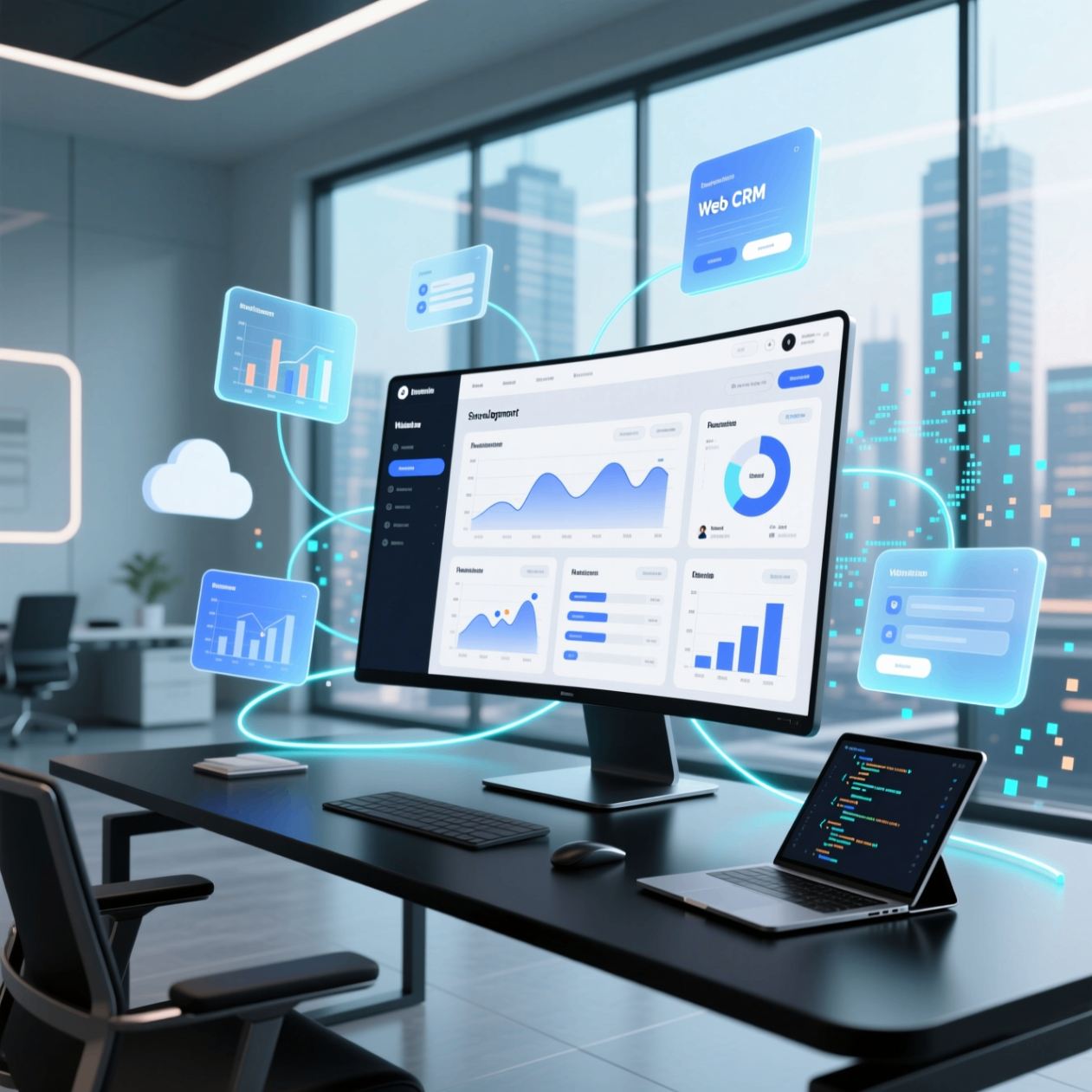 Создание сайтов, мини CRM